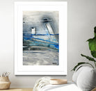 Chutes - T3 by Sylvie Cloutier on GIANT ART - grey abstract
