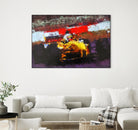 Racing car 5 by Jean-François Dupuis on GIANT ART - red transportation voiture de course