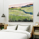 Colorful Landscape II by Jacques Clement on GIANT ART - blue landscape