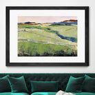 Colorful Landscape II by Jacques Clement on GIANT ART - pink landscape champs