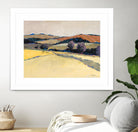 Colorful Landscape VI by Jacques Clement on GIANT ART - beige landscape pastel