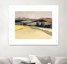 Colorful Landscape VI by Jacques Clement on GIANT ART - beige landscape pastel