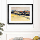 Colorful Landscape VI by Jacques Clement on GIANT ART - beige landscape pastel