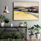 Colorful Landscape VI by Jacques Clement on GIANT ART - beige landscape