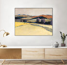 Colorful Landscape VI by Jacques Clement on GIANT ART - beige landscape