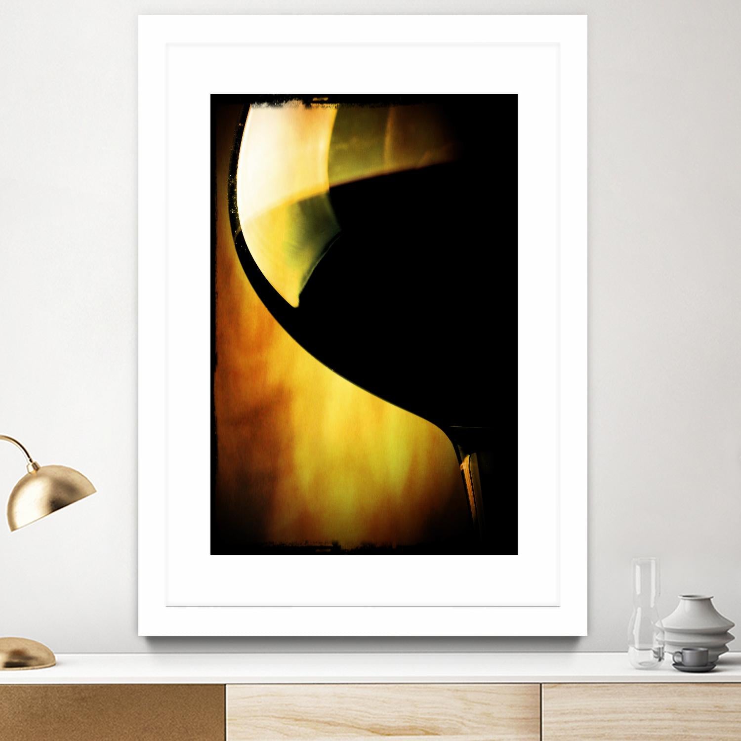 Vino tinto 3 by Jean-François Dupuis on GIANT ART - orange fruit-food-drink glass