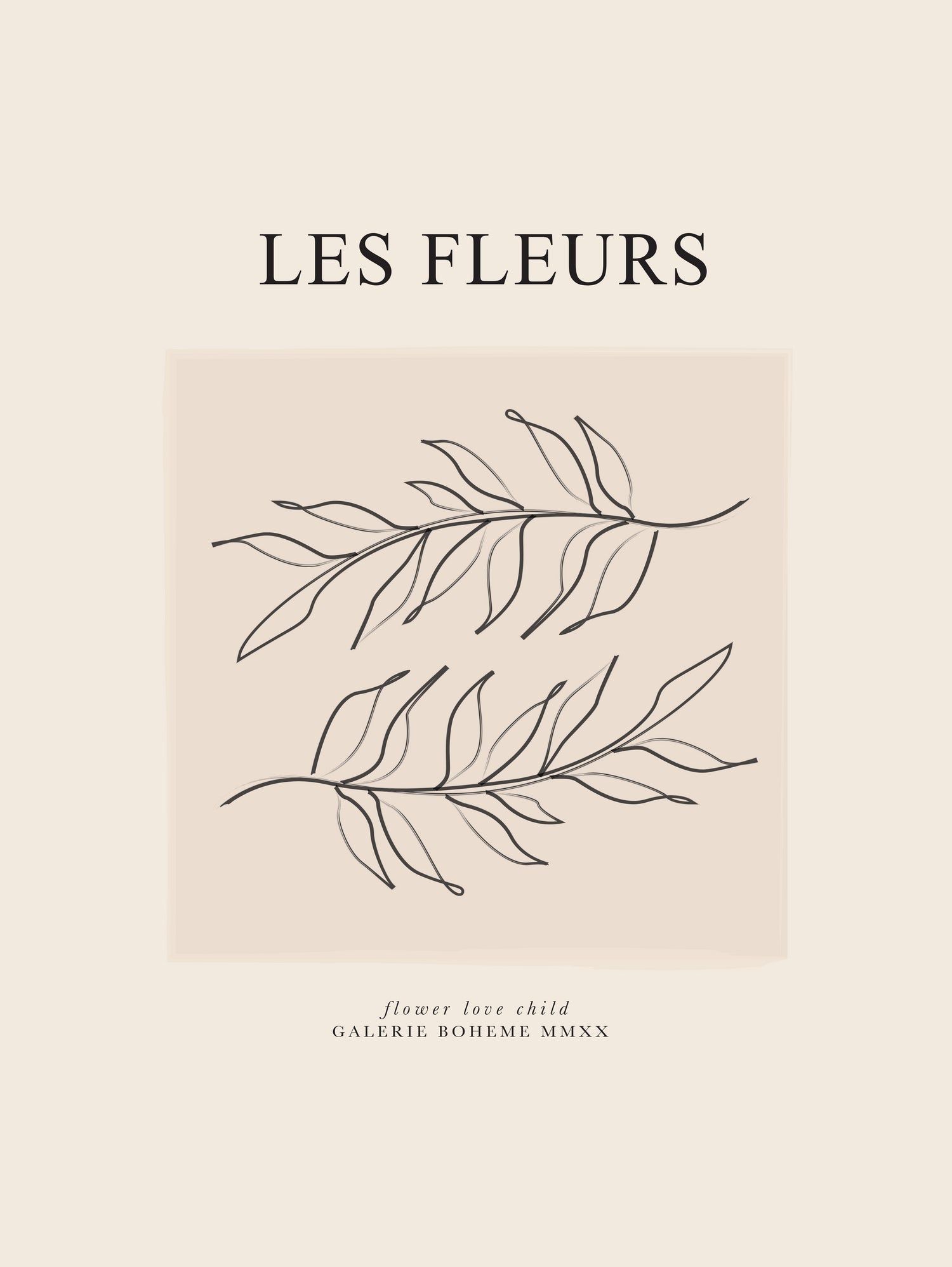 Les Fleurs by Clicart Studio on GIANT ART