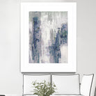 Blue Birch – Cool -3 by Lori Dubois on GIANT ART - blue abstract