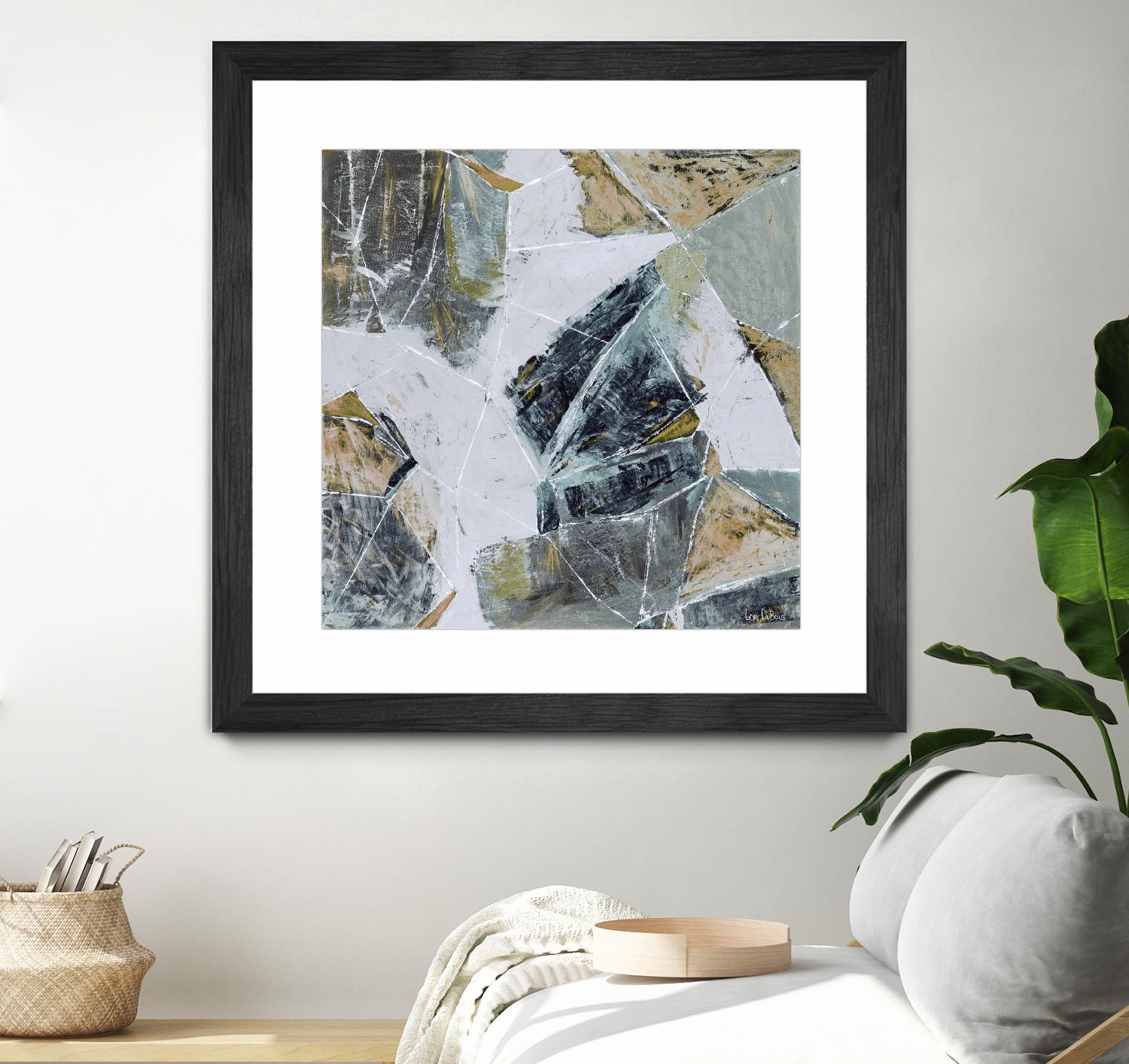 Tiger's Eye -  Light -1 by Lori Dubois on GIANT ART - beige abstract