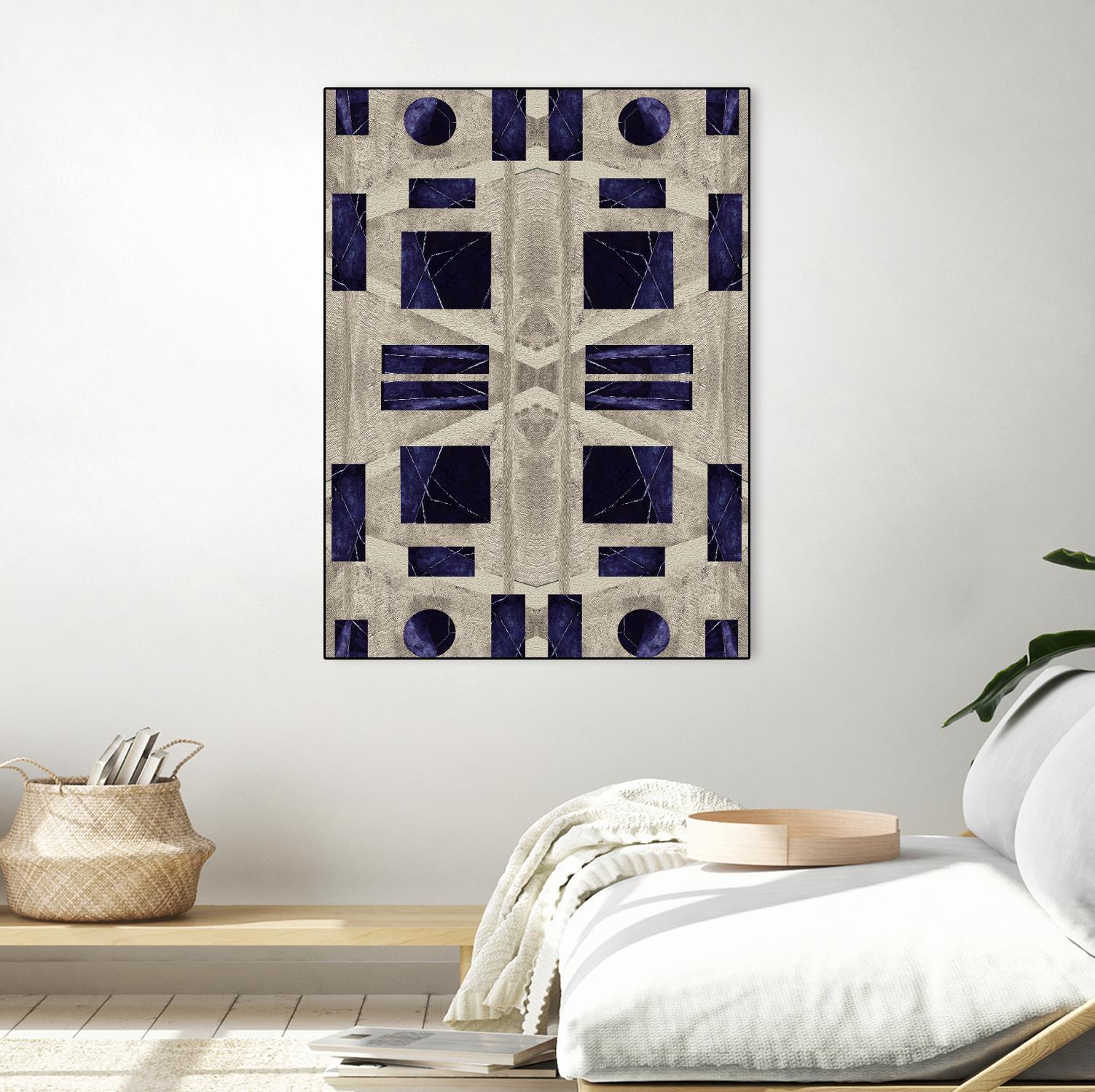 MeasureOfTime by Lori Dubois on GIANT ART - beige shapes geometric shapes
