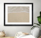 Where the ocean meets  by Jennifer  Cheng on GIANT ART - beige costal 