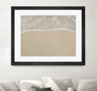 Where the ocean meets  by Jennifer  Cheng on GIANT ART - beige costal 