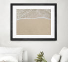 Where the ocean meets  by Jennifer  Cheng on GIANT ART - beige costal 