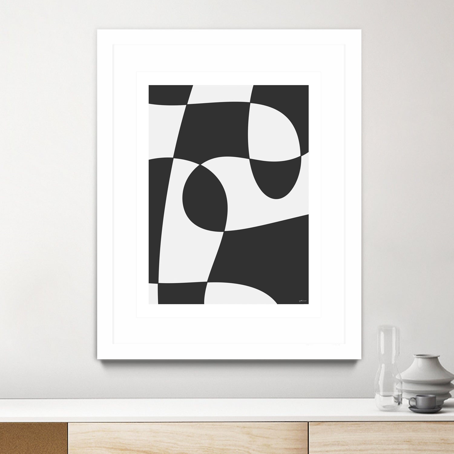 Forms of Art IV by M Studio on GIANT ART - black and white