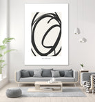 Circle I by M Studio on GIANT ART - black and white