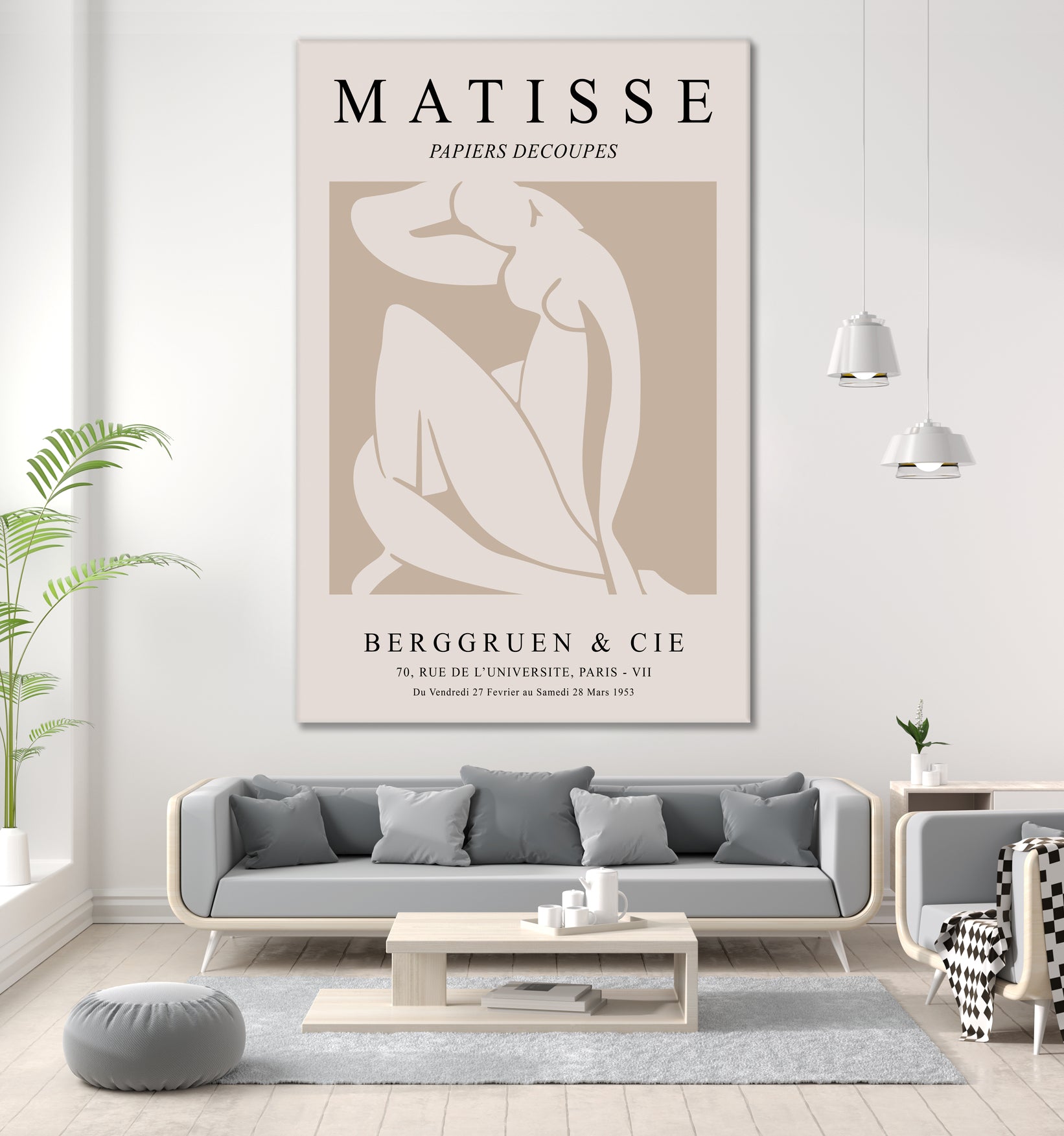 Nude Figure, Beige by Matisse on GIANT ART
