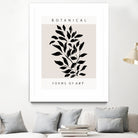 Forms of Art by M Studio on GIANT ART - beige botanical