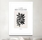 L'art des fleurs by M Studio on GIANT ART - beige flowers