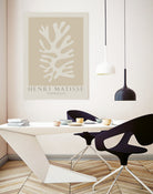 Cut Outs II by M Studio on GIANT ART - beige mid century