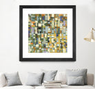 IN STAGE - chrome beige by Celine Cimon on GIANT ART - yellow abstract canadian