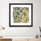 IN STAGE - chrome beige by Celine Cimon on GIANT ART - yellow abstract canadian