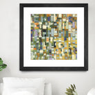 IN STAGE - chrome beige by Celine Cimon on GIANT ART - yellow abstract canadian