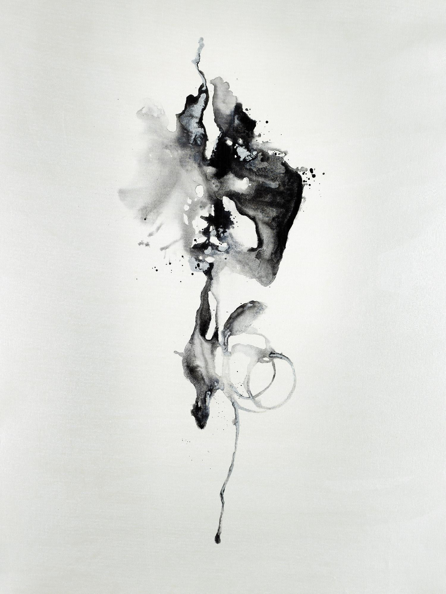 Smokey I by Daleno Art on GIANT ART - white black&white abstrait 