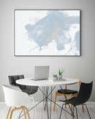 Baby Doll Blues V by Daleno Art on GIANT ART - blue abstract abstract 