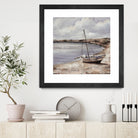 Patching for Summer by Daleno Art on GIANT ART - grey coastal