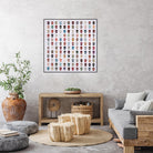 Gorgeous Crowd by Daleno Art on GIANT ART - red abstract