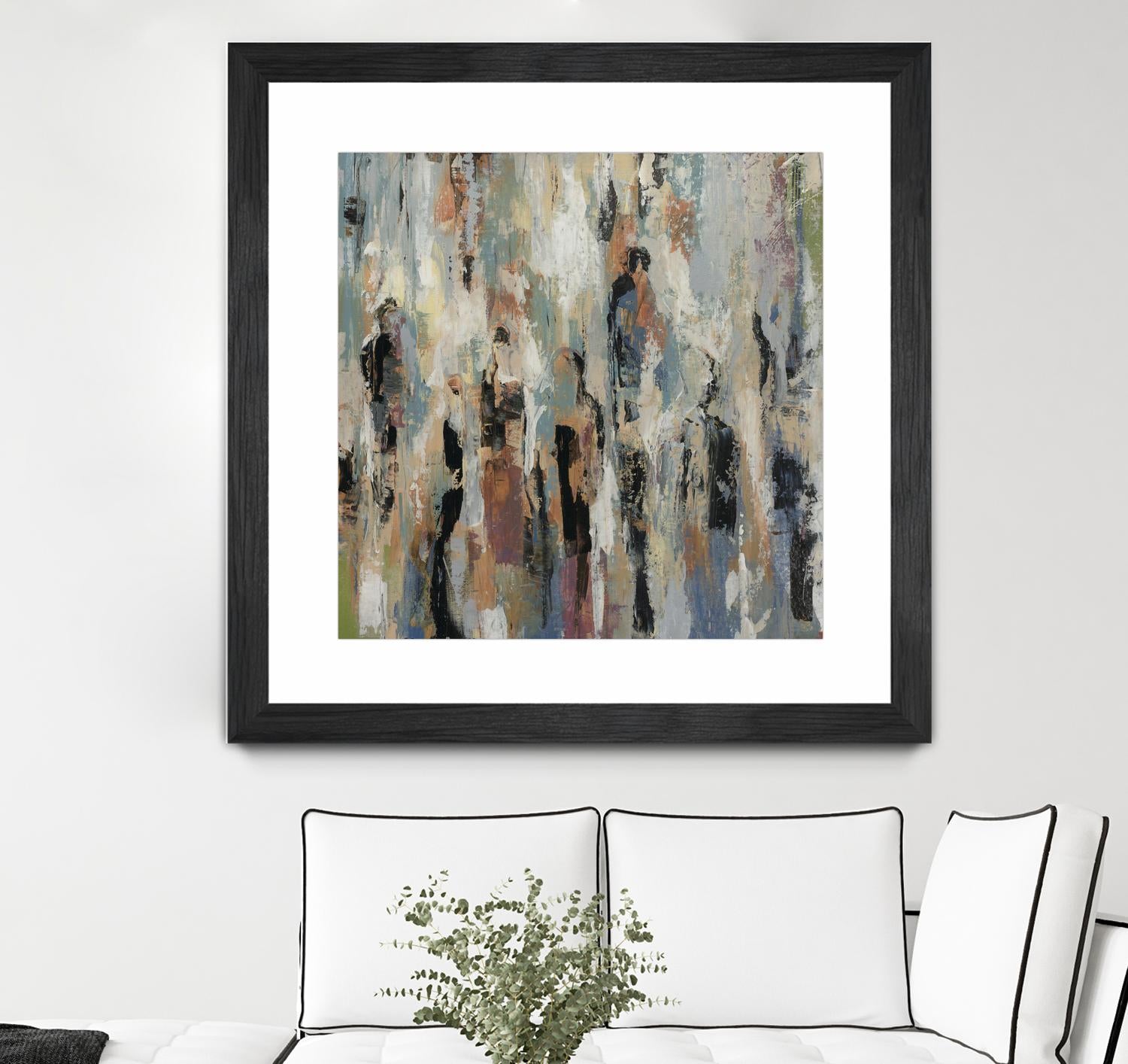 Its Five Oclock by Daleno Art on GIANT ART - green abstract