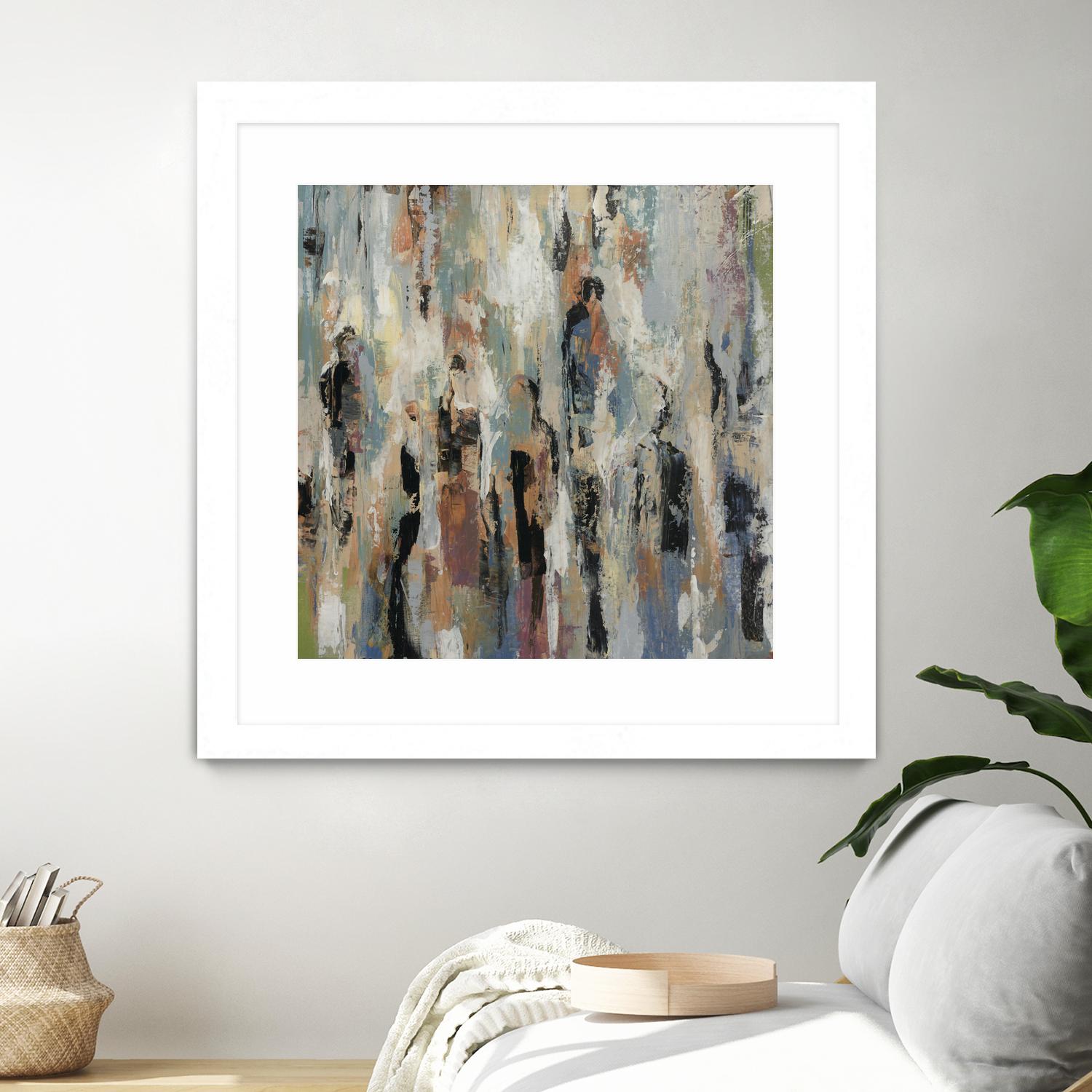 Its Five Oclock by Daleno Art on GIANT ART - green abstract