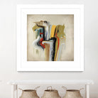 Interfused by Daleno Art on GIANT ART - red shape