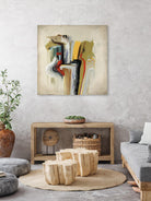Interfused by Daleno Art on GIANT ART - red shape