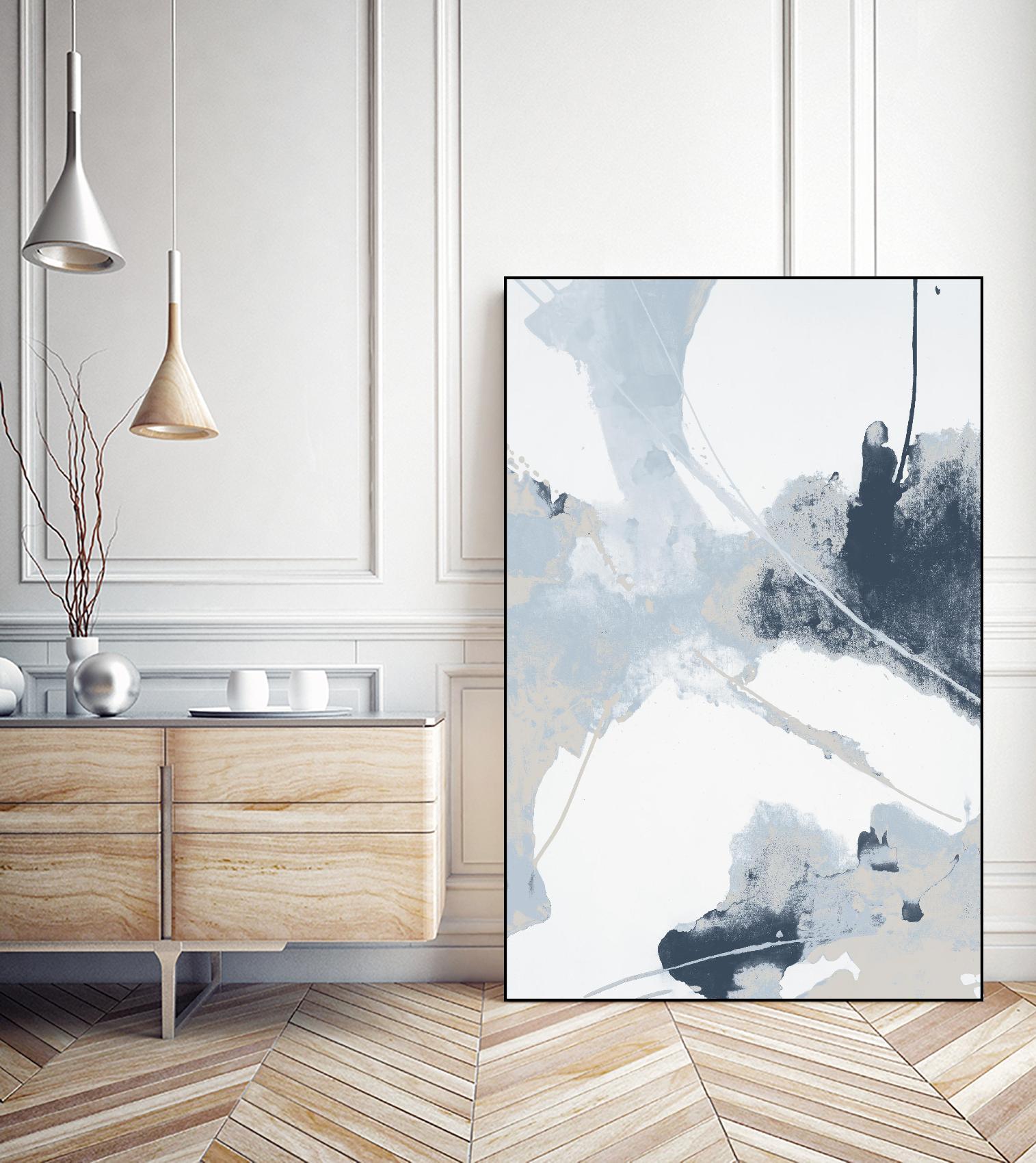 All Good Humor I by Daleno Art on GIANT ART - white abstract abstrait 