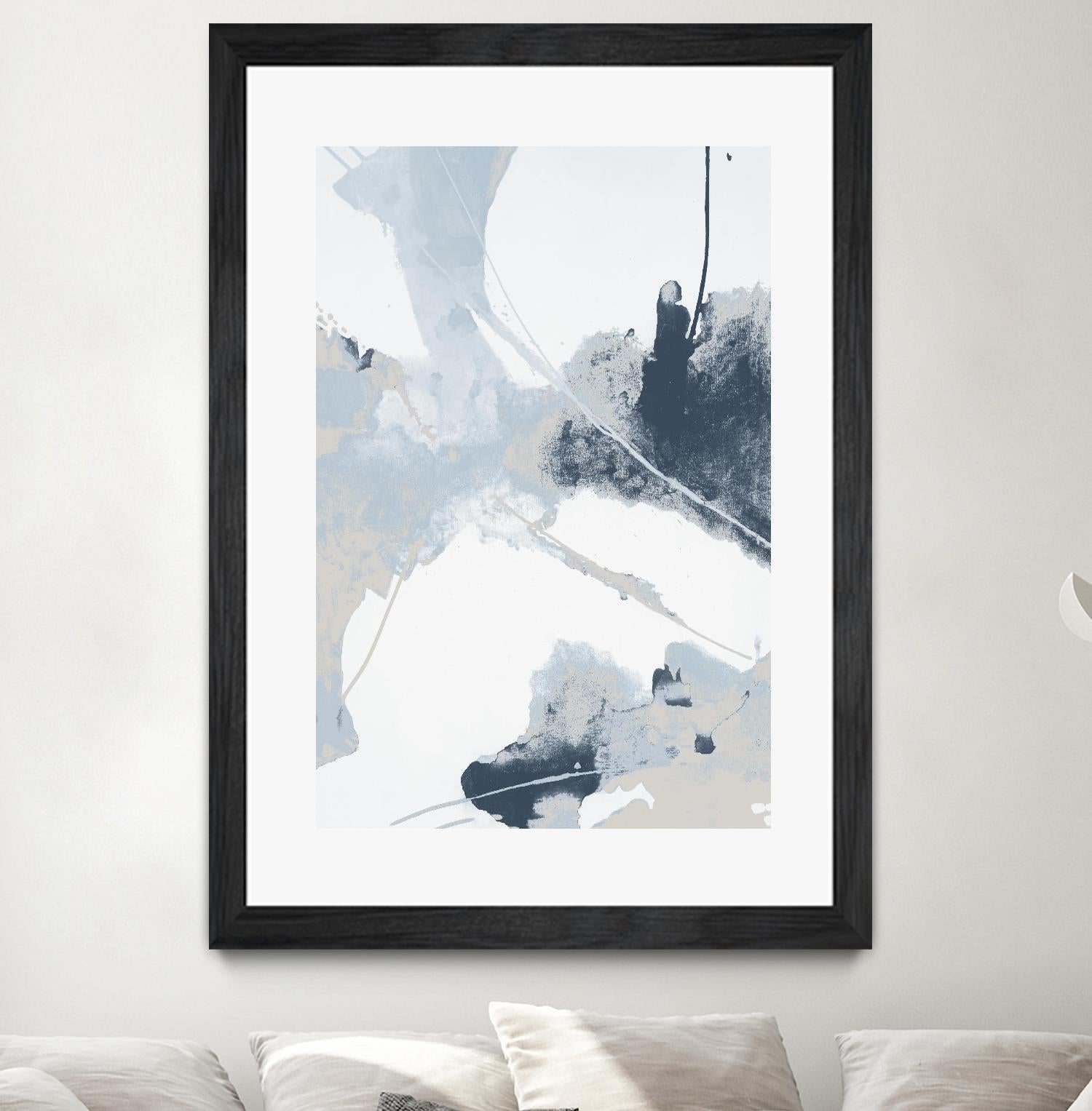 All Good Humor I by Daleno Art on GIANT ART - white abstract abstrait 