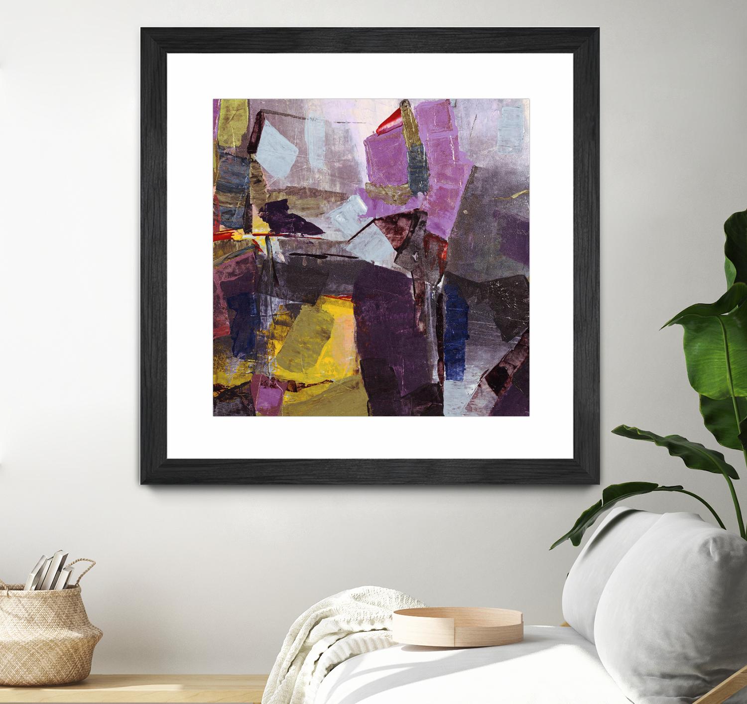Broadway Nights by Daleno Art on GIANT ART - gold abstract abstrait 