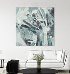 Sword Fight II by Daleno Art on GIANT ART - blue  abstract abstrait 