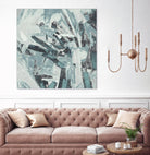 Sword Fight II by Daleno Art on GIANT ART - blue  abstract abstrait 