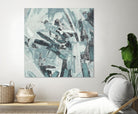 Sword Fight II by Daleno Art on GIANT ART - blue  abstract abstrait 