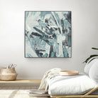 Sword Fight II by Daleno Art on GIANT ART - blue  abstract abstrait 