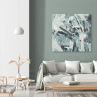 Sword Fight II by Daleno Art on GIANT ART - blue  abstract abstrait 