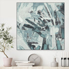 Sword Fight II by Daleno Art on GIANT ART - blue  abstract abstrait 