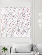 Hula I by Daleno Art on GIANT ART - red abstract abstrait 