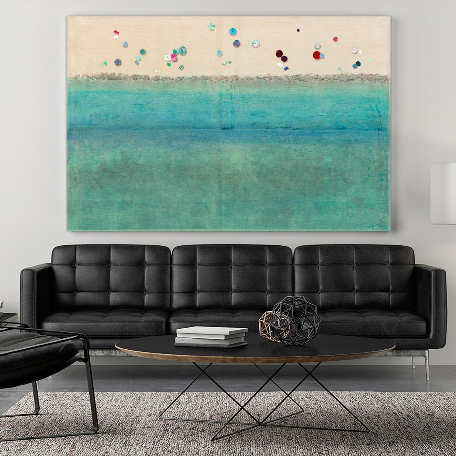 Leisure Life by Daleno Art on GIANT ART - red coastal sand
