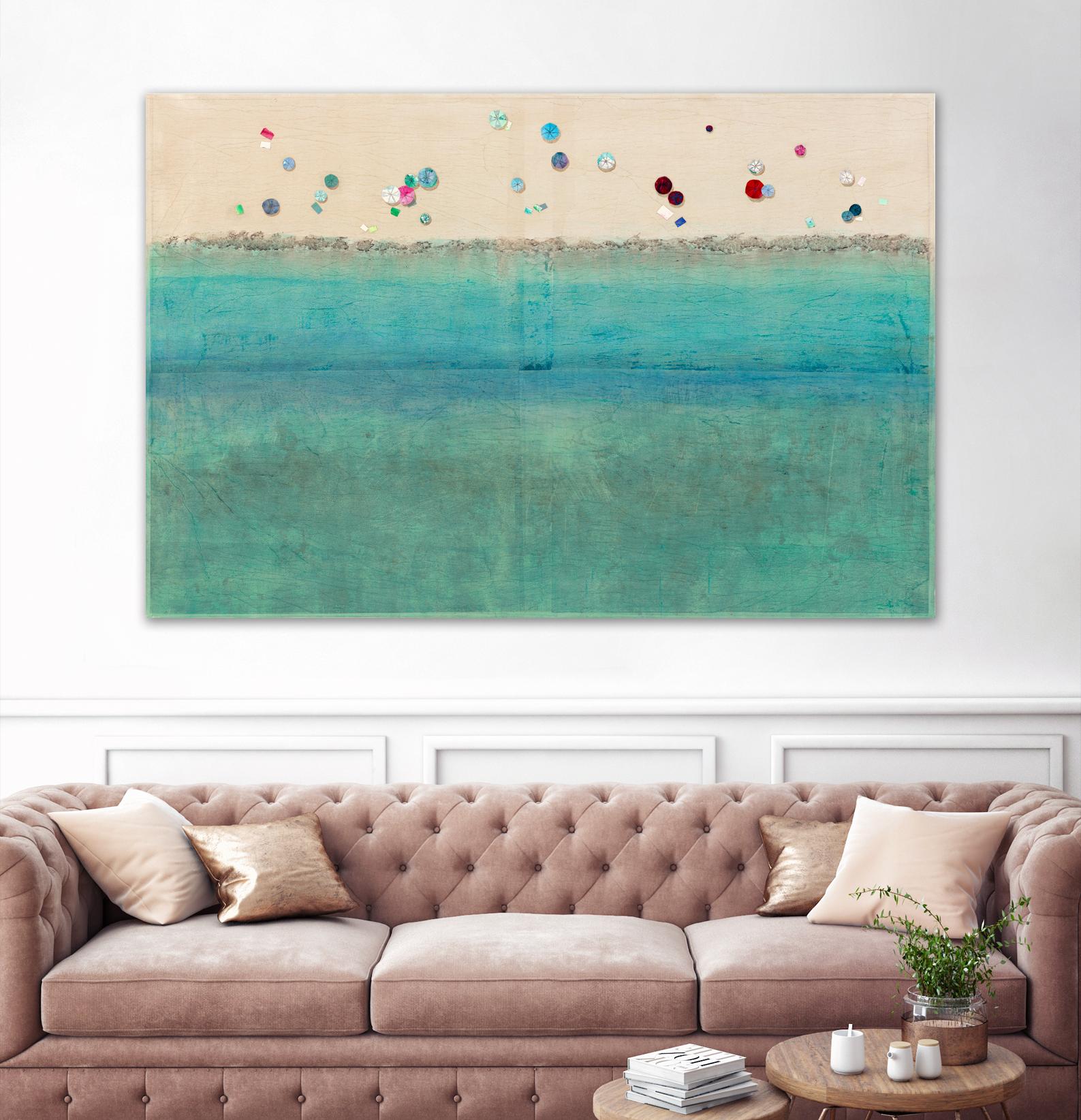 Leisure Life by Daleno Art on GIANT ART - red coastal sand