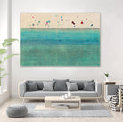 Leisure Life by Daleno Art on GIANT ART - red coastal sand