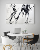 Staged Sophistication by Daleno Art on GIANT ART - white black&white abstrait 