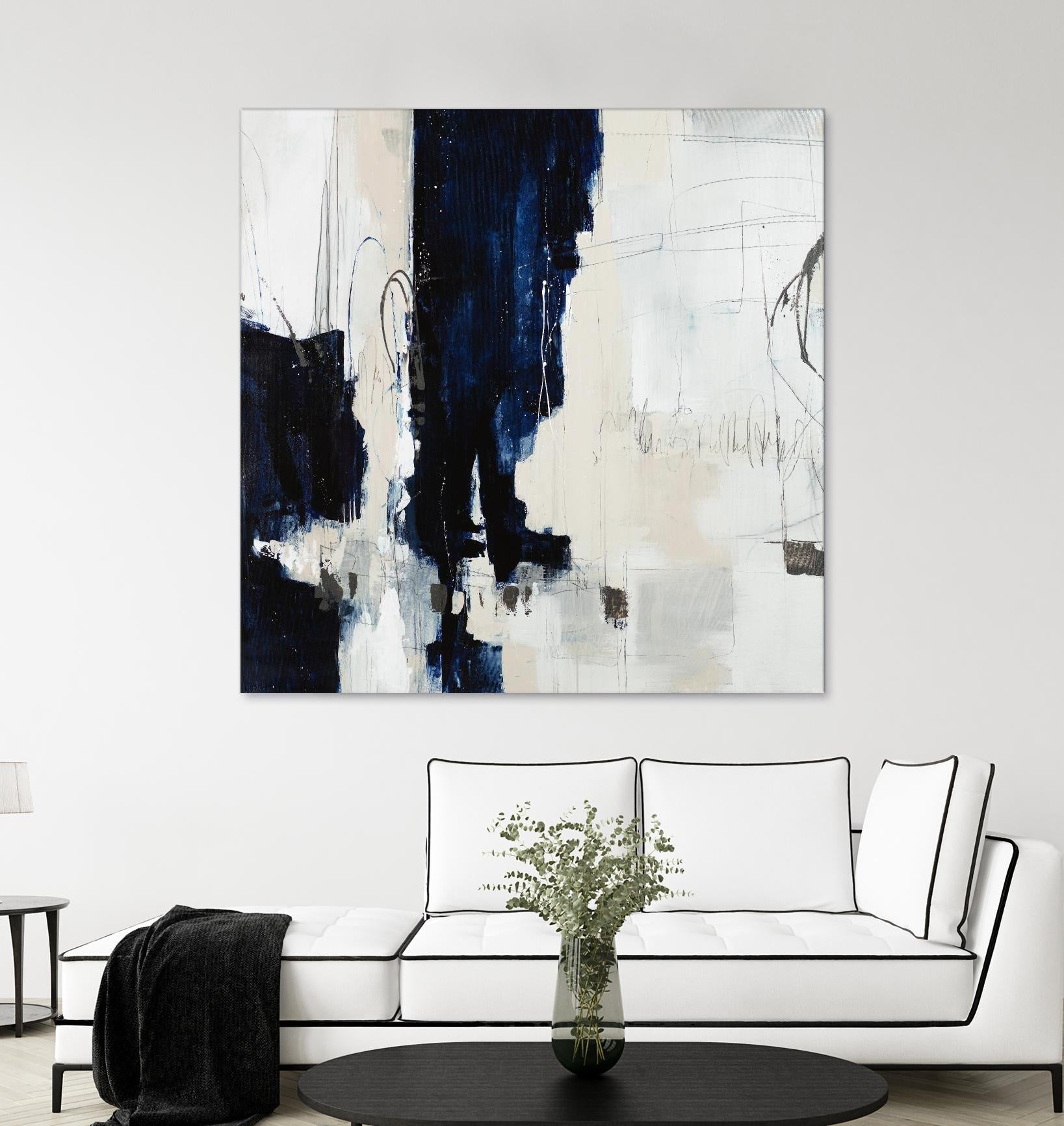 Underground Mechanics by Daleno Art on GIANT ART - blue abstract abstrait 