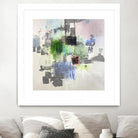 Uncontained by Daleno Art on GIANT ART - grey  abstract abstrait 